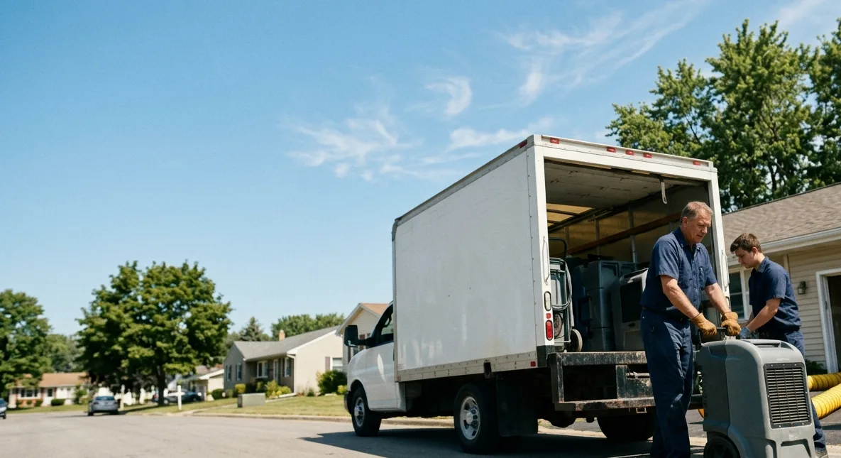 Water Damage Cleanup in Fremont, IN near me